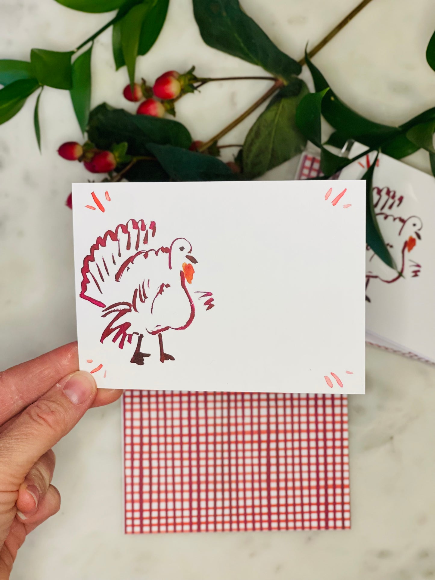Turkey Flat Placecards (S/13)