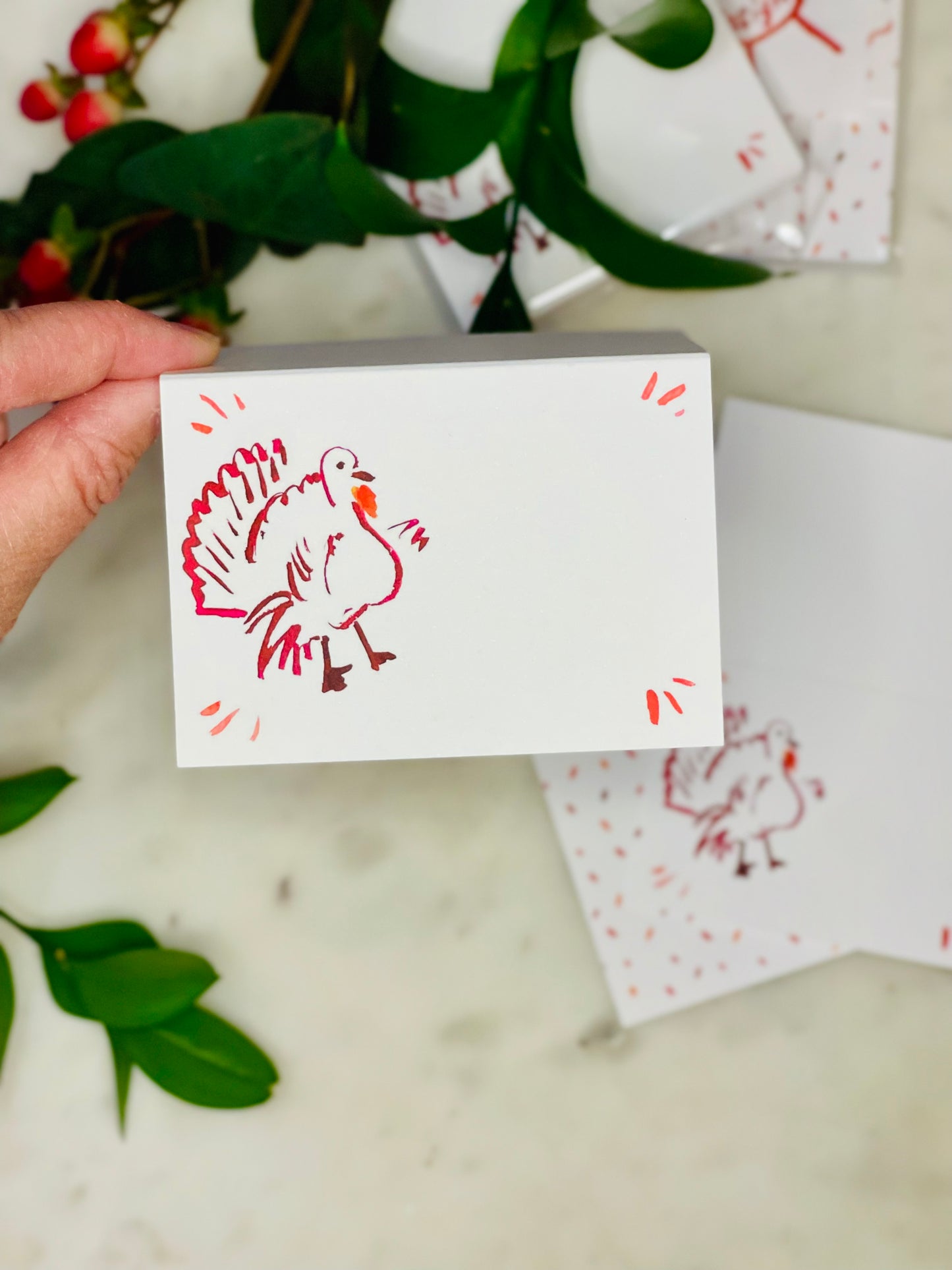 Turkey Tented Placecards (S/13)