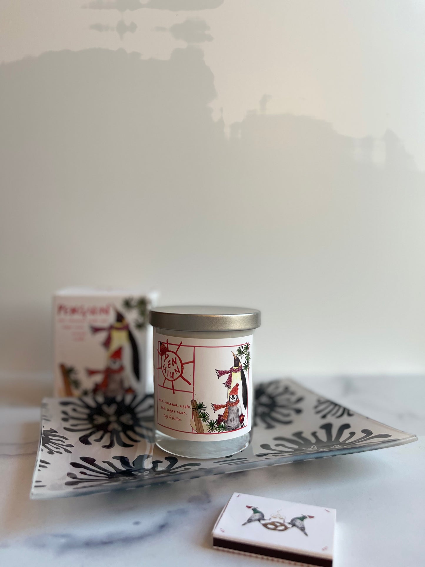 Penguin Candle (Cozy & Festive)