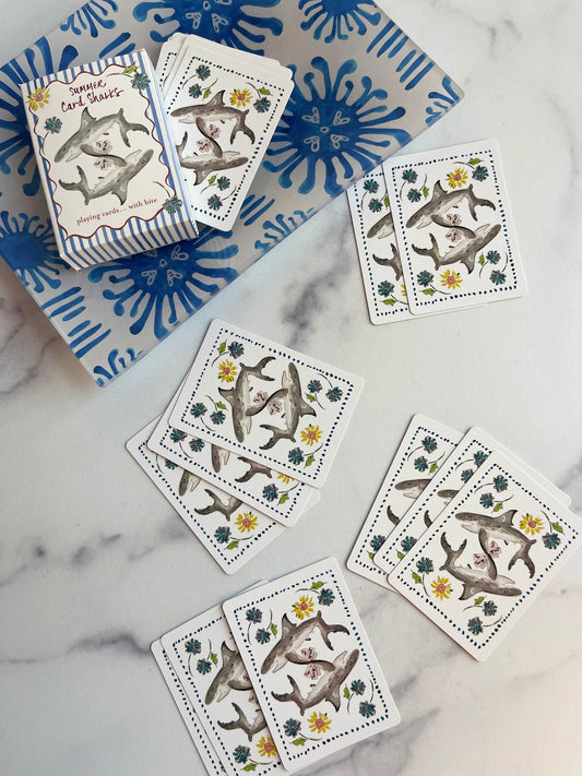 Summer Card Sharks Standard Playing Cards